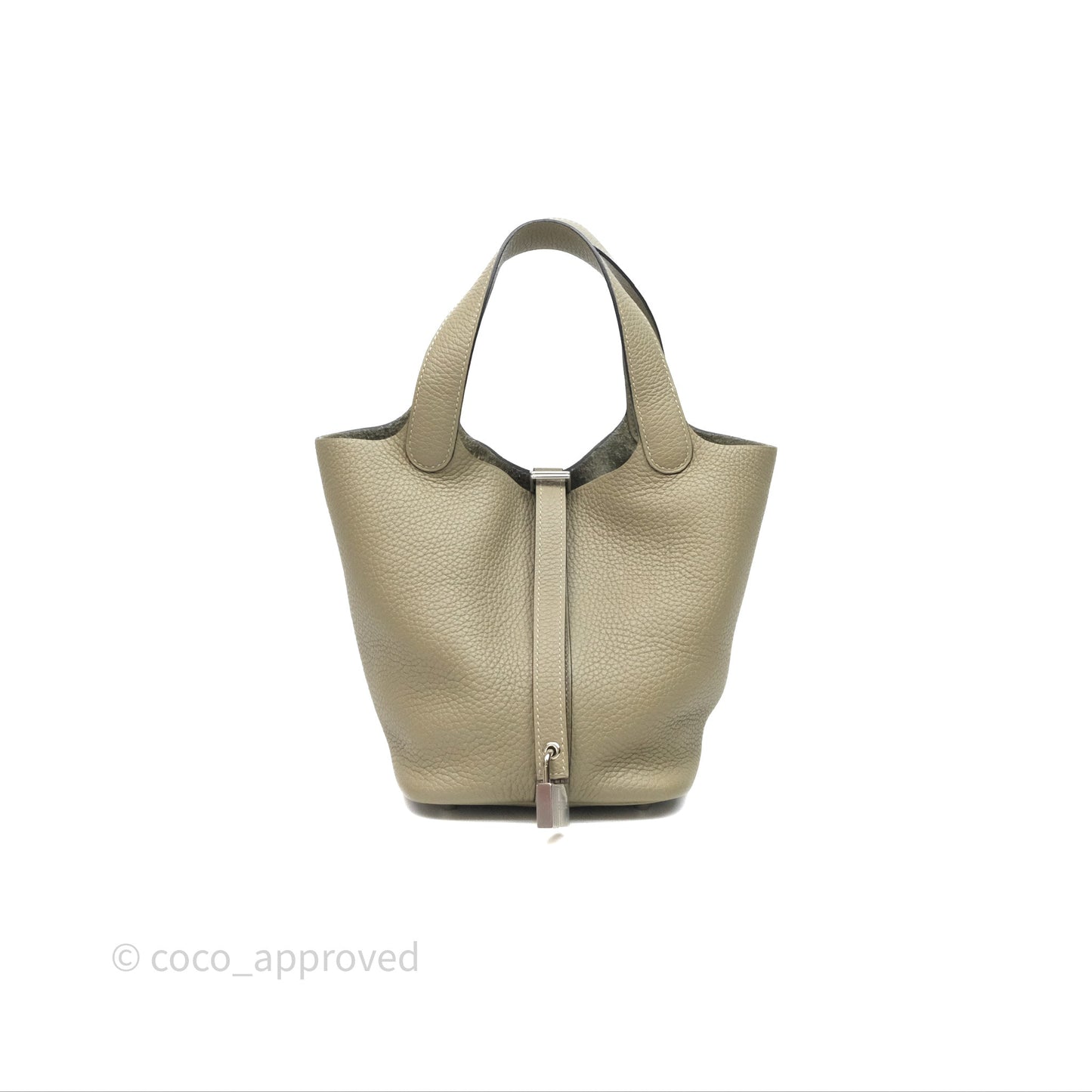 Hermès Picotin Lock 18 Sauge Q1 Clemence Palladium Hardware