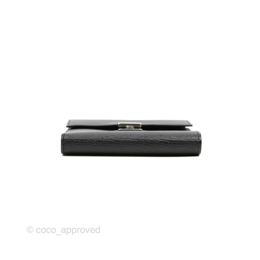 Hermès Clic 12 Wallet Black Palladium Hardware