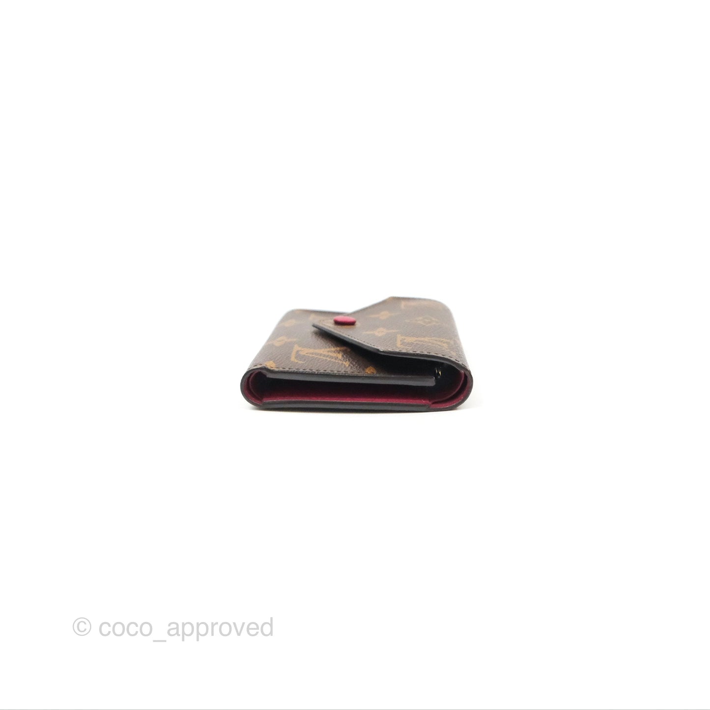 Louis Vuitton Victorine Wallet Monogram Canvas Fuchsia Pink