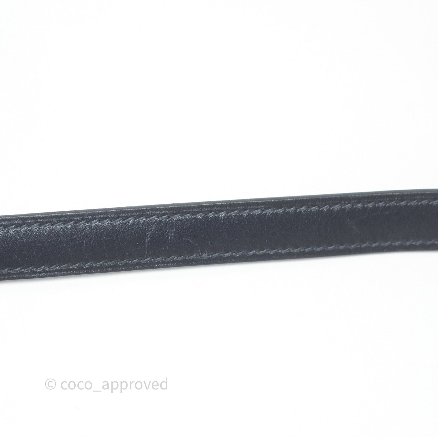 Hermès Vintage Kelly 32 Retourn Navy/Purple Box Leather Palladium Hardware