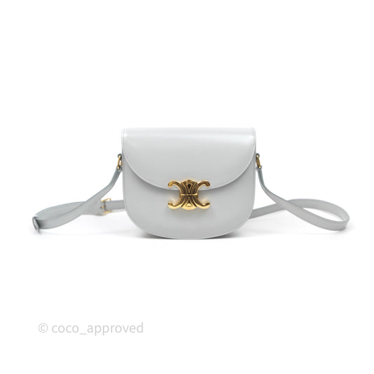 Celine Teen Besace Light Blue Shiny Calfskin