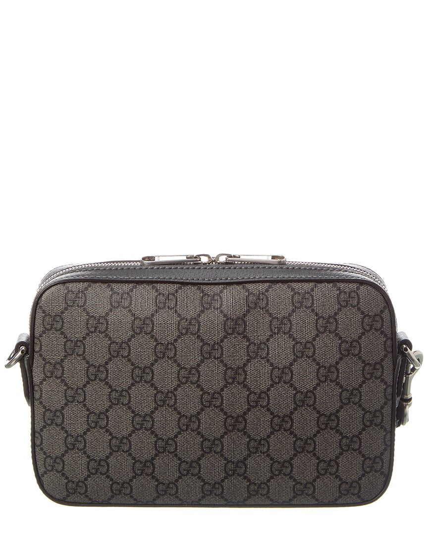 Luxury Gucci Trending 2025 Ophidia GG Supreme Canvas & Leather Shoulder Bag