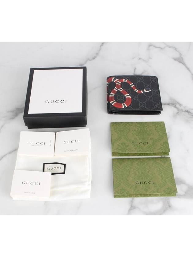 Luxury Gucci Trending 2025 Snake half wallet