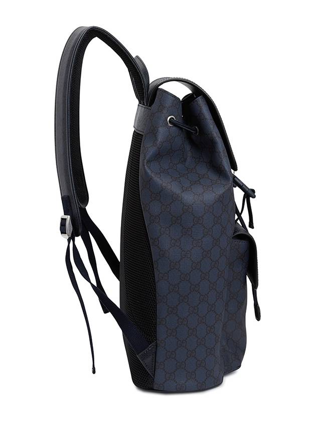 Luxury Gucci Trending 2025 Ophidia Large GG Backpack Navy