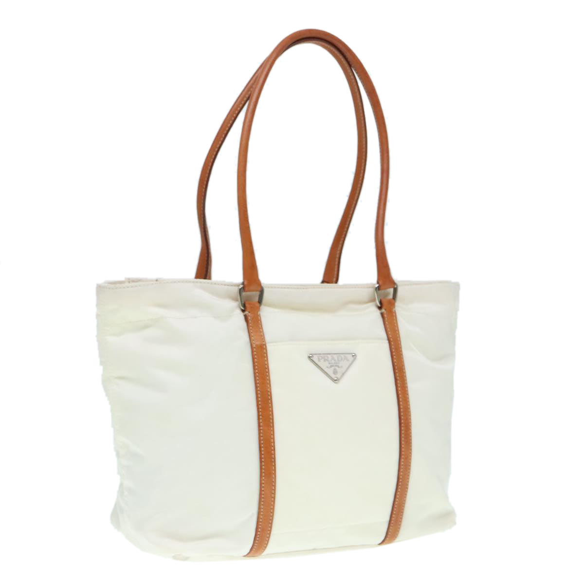 Luxury Prada Hand Bag Nylon White  94003