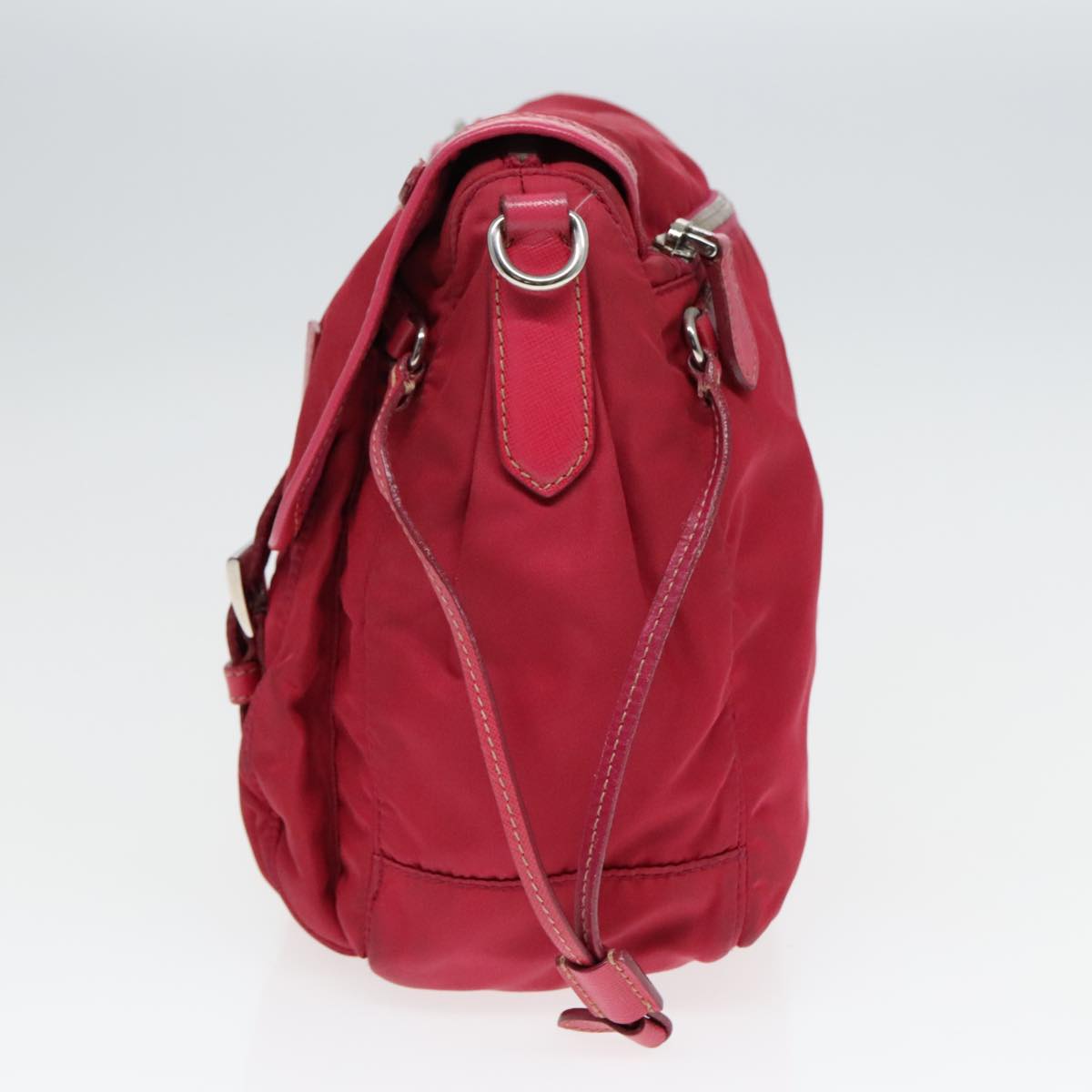 Luxury Prada Shoulder Bag Nylon Pink  94004