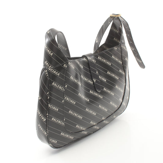 Luxury Gucci Trending 2025 BALENCIAGA * Luxury Gucci Trending 2025 Hacker Jackie 1961 Shoulder bag Leather Black White