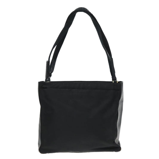 Luxury Prada Tote Bag Nylon Black Silver  94044
