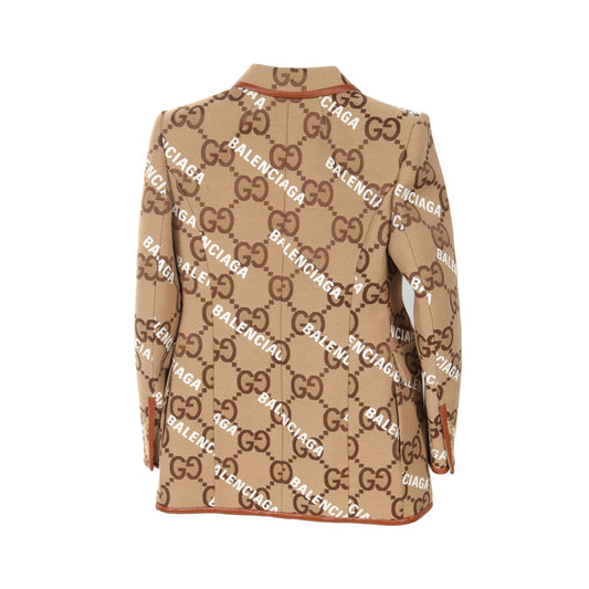 Luxury Gucci Trending 2025 Luxury Gucci Trending 2025 * BALENCIAGA The Hacker project Jumbo GG Jacket Cotton Beige