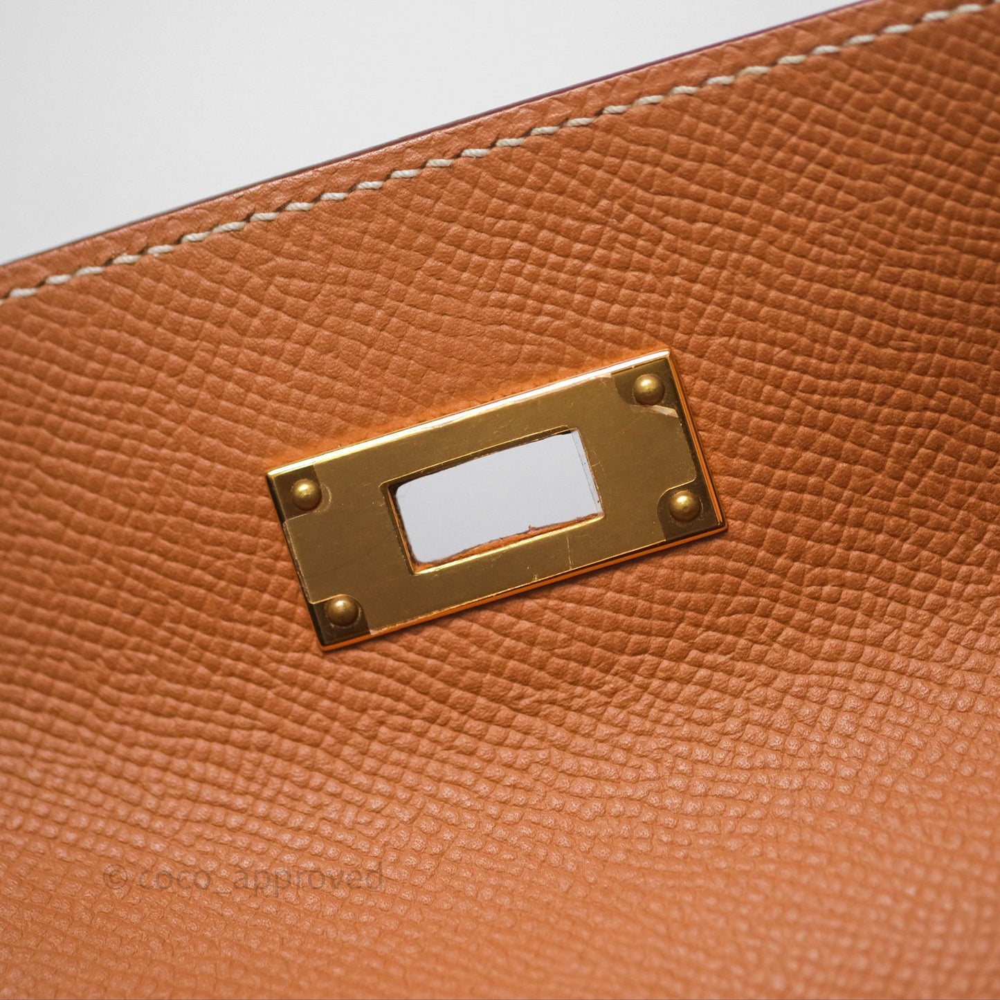 Hermès Kelly 28 Sellier Gold 37 Epsom Gold Hardware