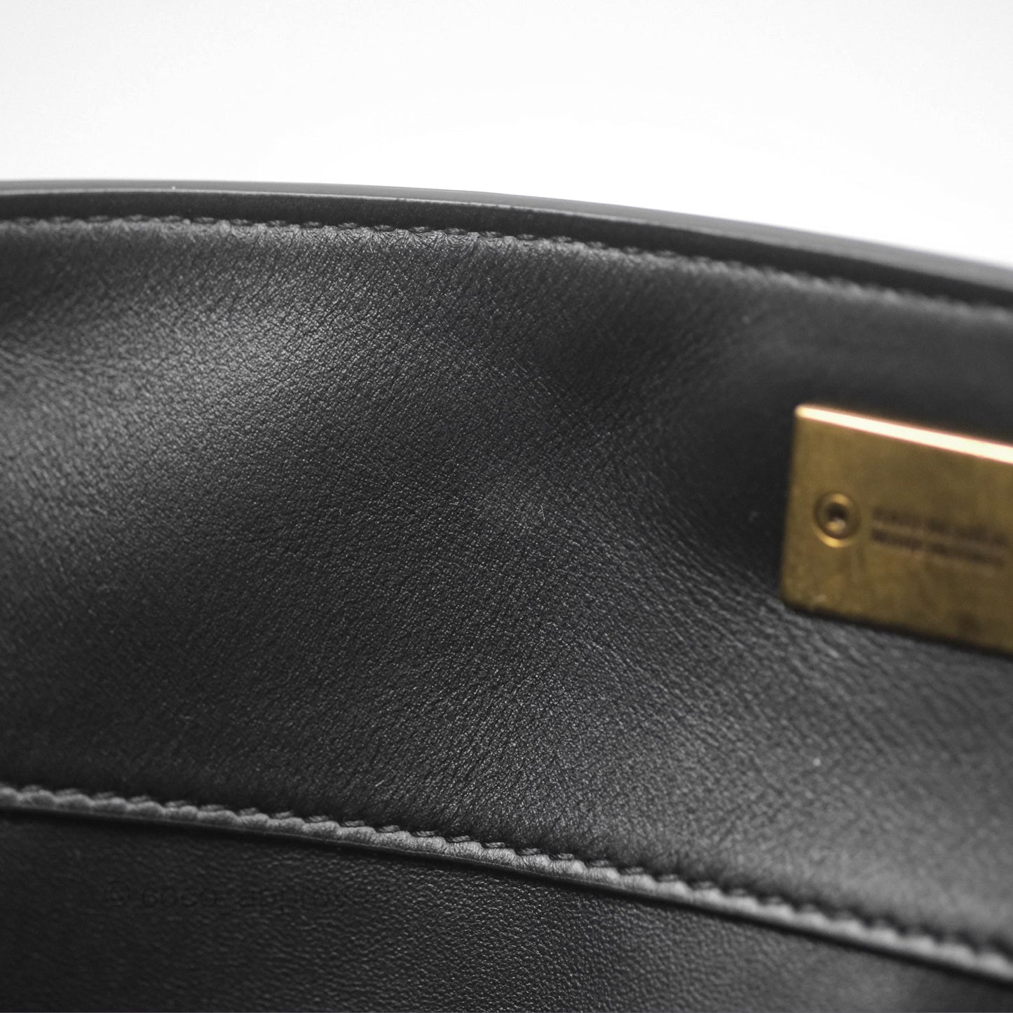 Balenciaga Rodeo Small in Black Smooth Calfskin Aged Gold Hardware