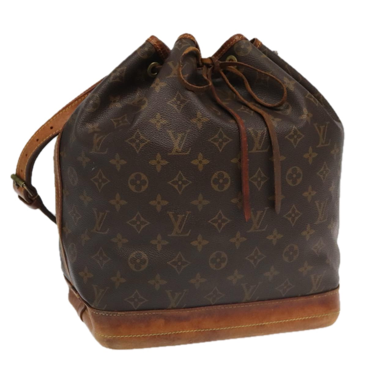 LOUIS VUITTON Monogram Noe Shoulder Bag M42224 LV 94136