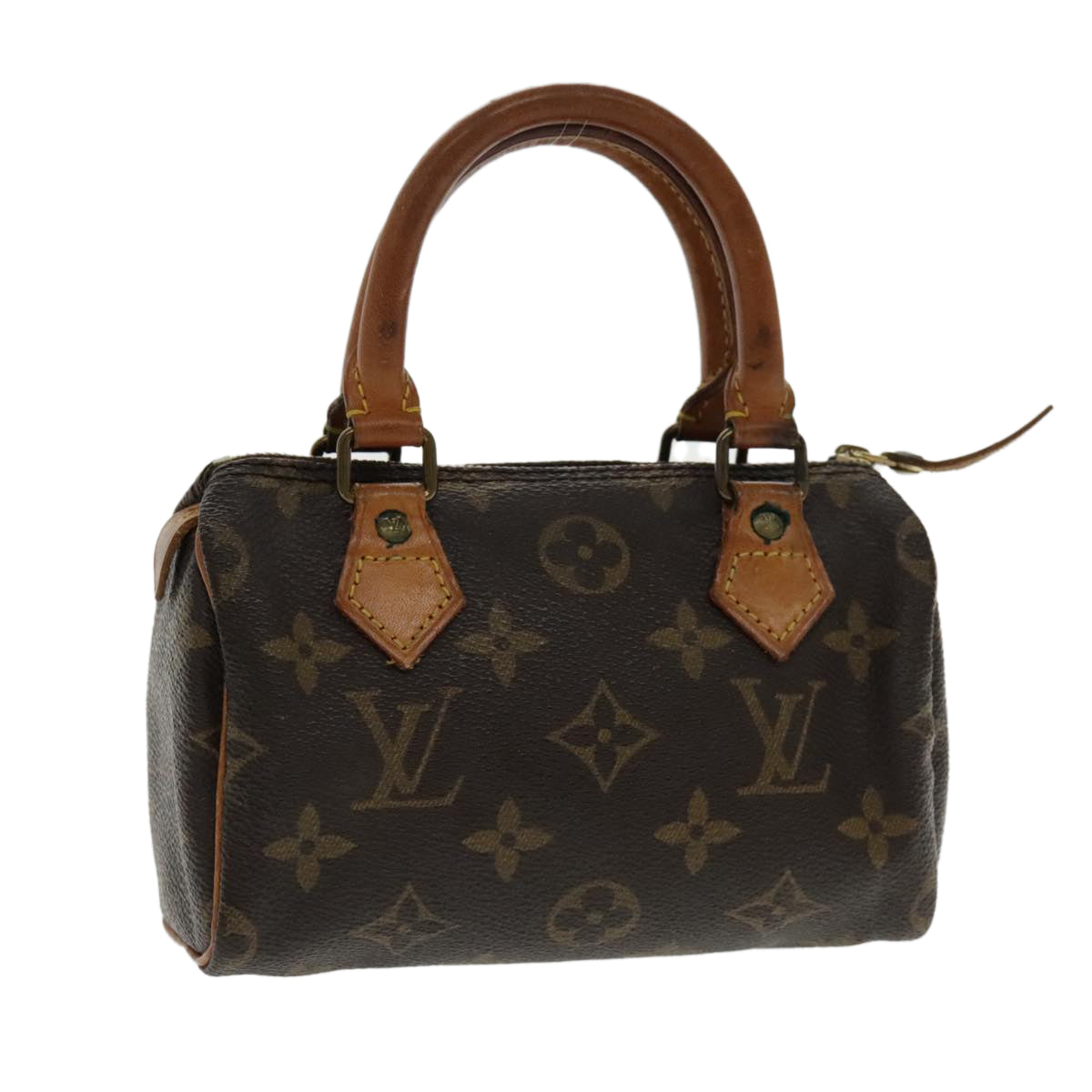 LOUIS VUITTON Monogram Mini Speedy Hand Bag M41534 LV 94165