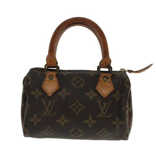 LOUIS VUITTON Monogram Mini Speedy Hand Bag M41534 LV 94165