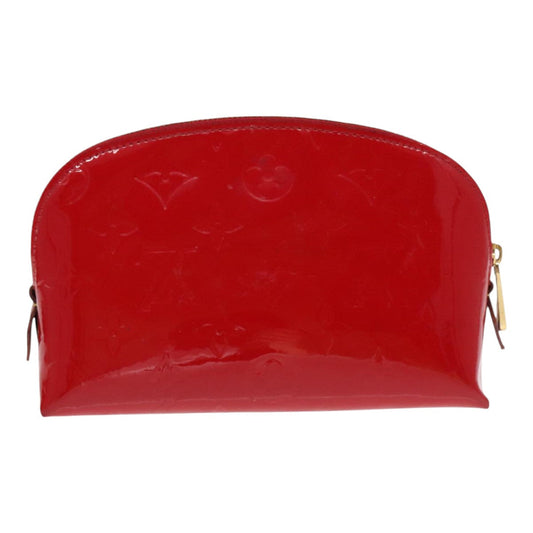 LOUIS VUITTON Vernis Pochette Cosmetic PM Rouge Grunadine M91746 LV 94169