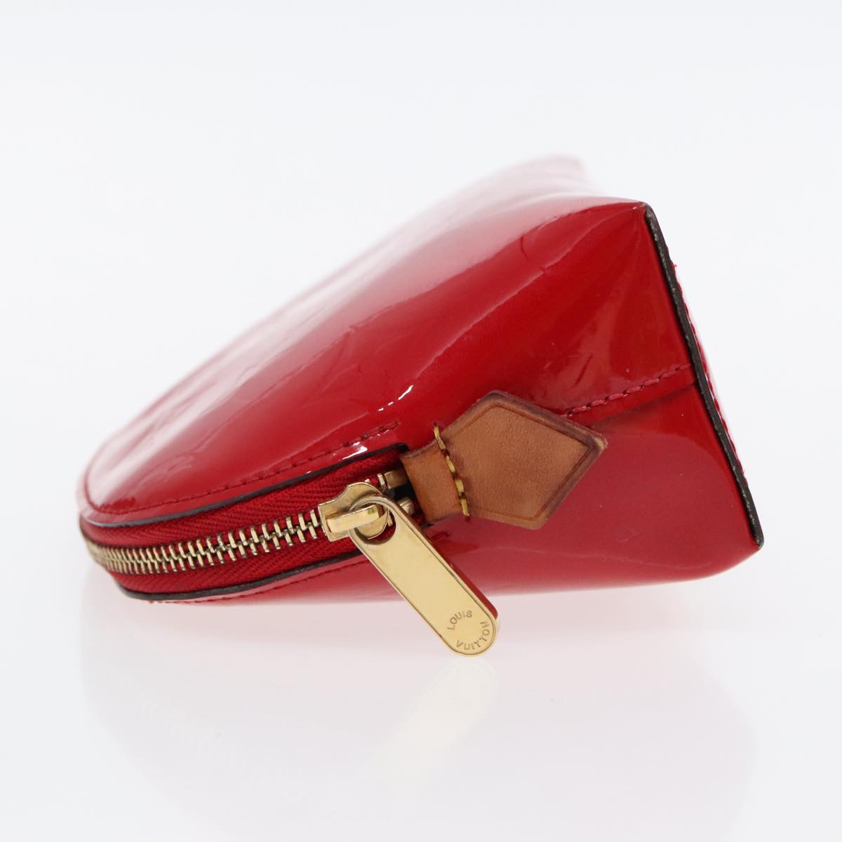 LOUIS VUITTON Vernis Pochette Cosmetic PM Rouge Grunadine M91746 LV 94169