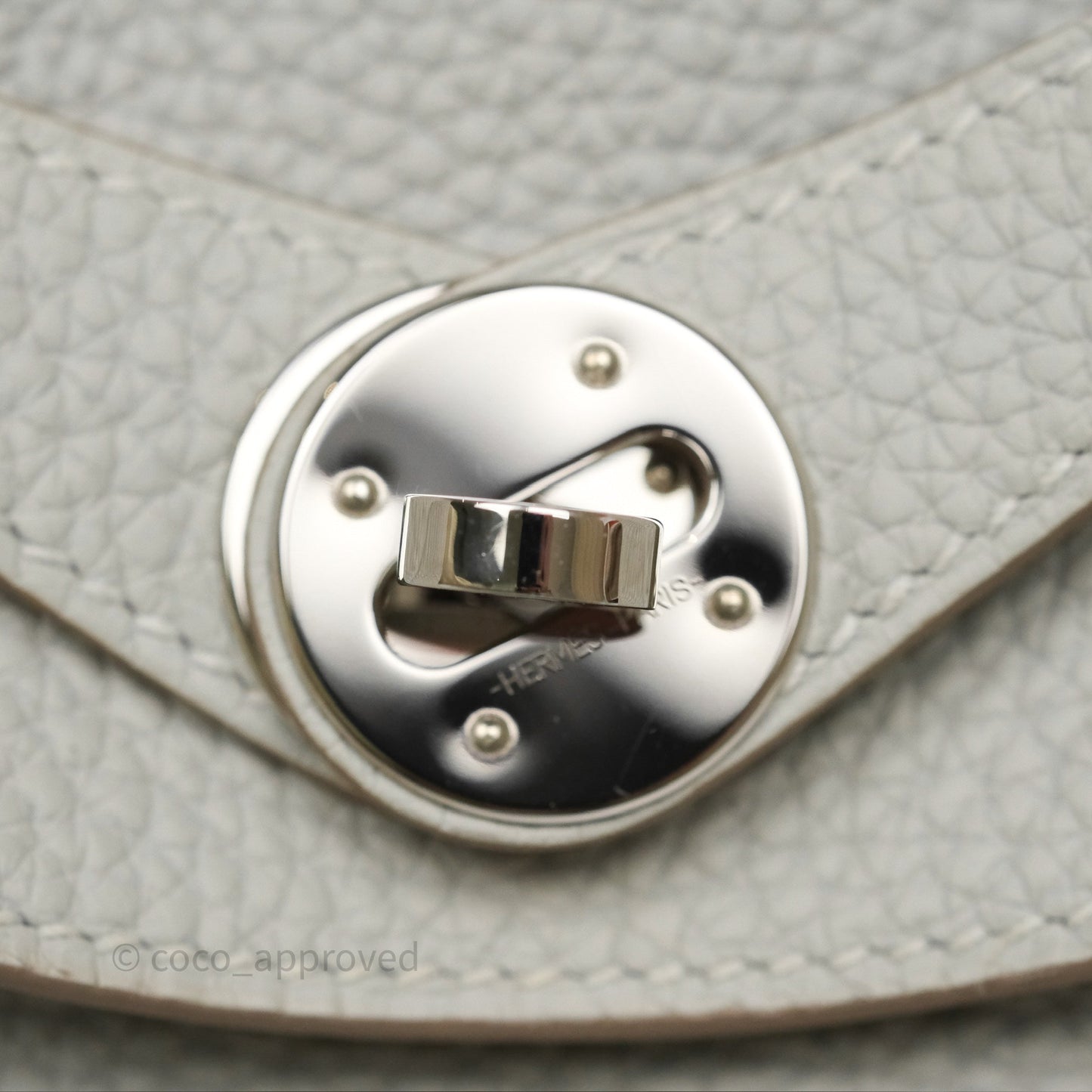 Hermès Lindy 26 Gris Perle 80 Clemence Palladium Hardware