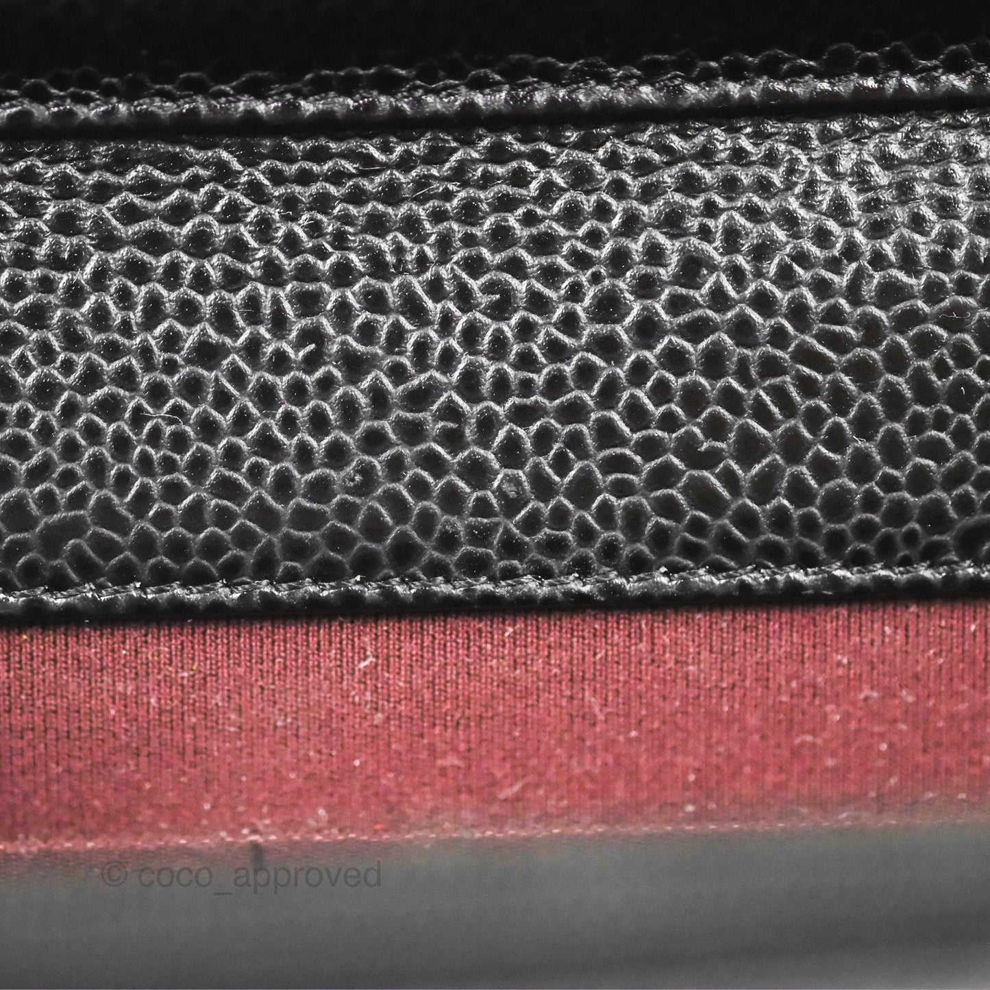 Chanel Classic Quilted WOC Black Caviar Gold Hardware