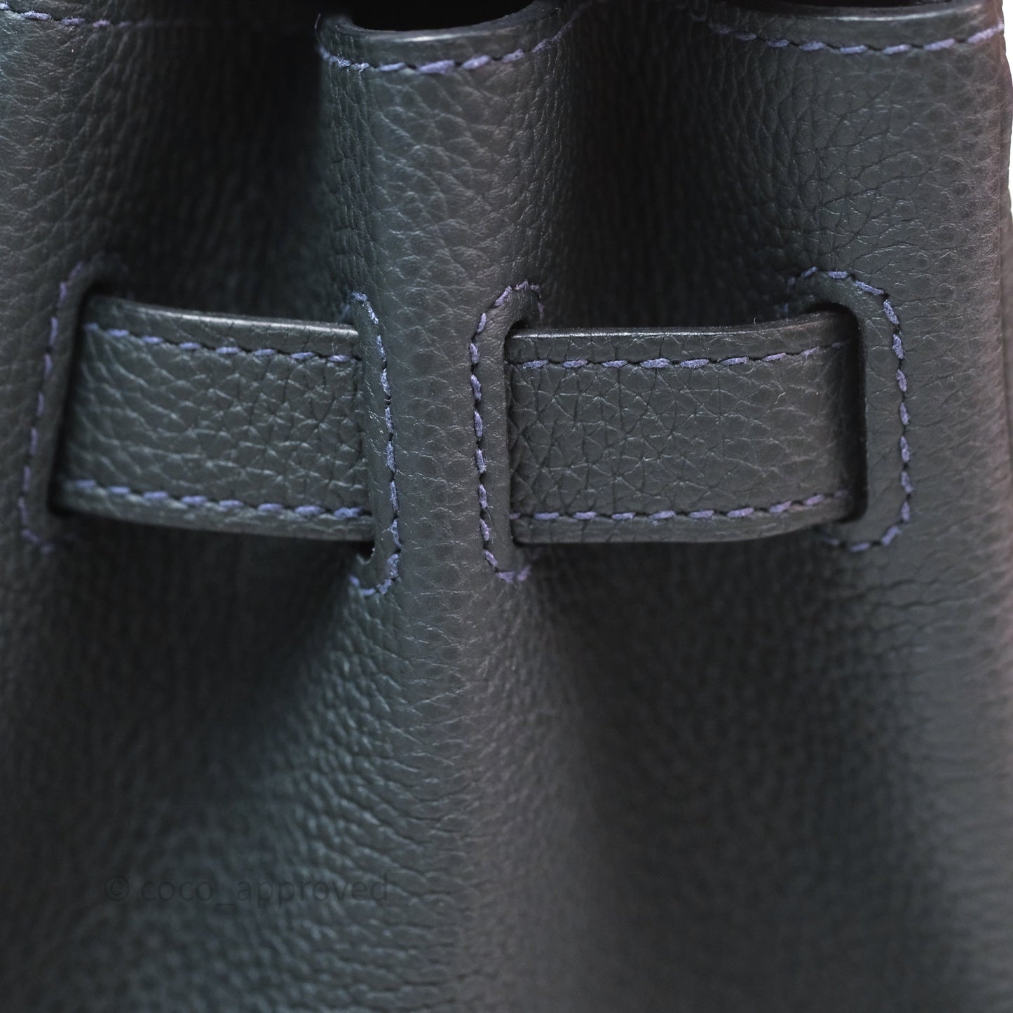 Hermès Birkin 30 Vert Rousseau V0 Togo Palladium Hardware