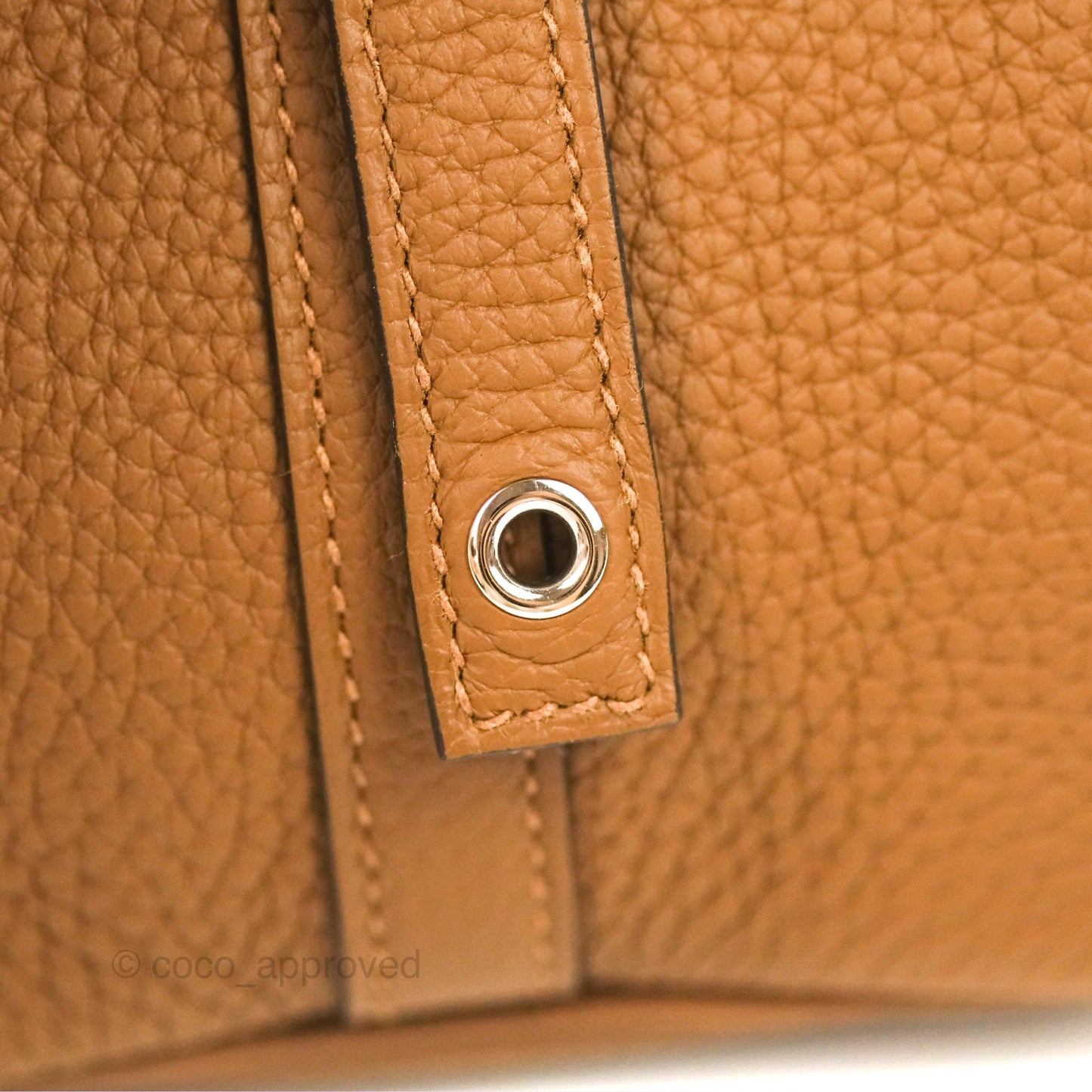 Hermès Picotin Lock 18 PM Eclat Alezan/Biscuit Clemence Silver Hardware