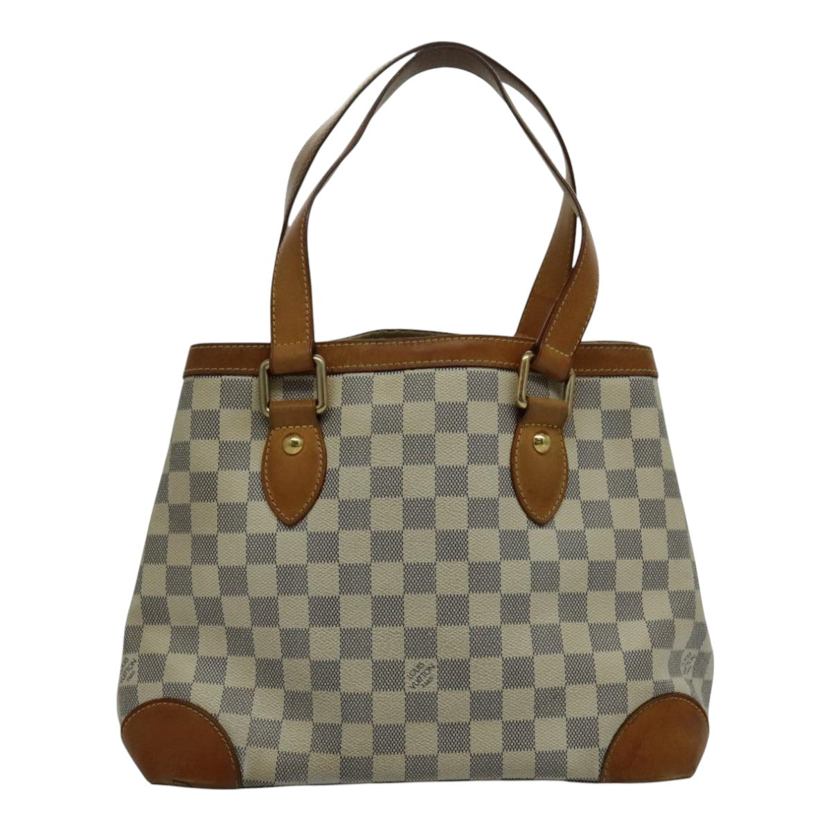 LOUIS VUITTON Damier Azur Hampstead PM Tote Bag N51207 LV 94207