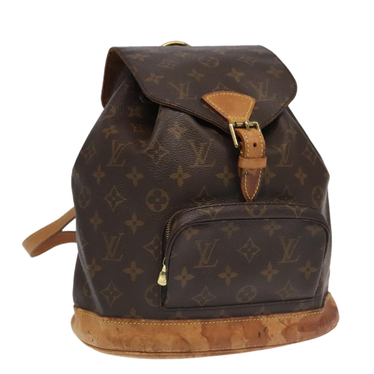 LOUIS VUITTON Monogram Montsouris MM Backpack M51136 LV 94211
