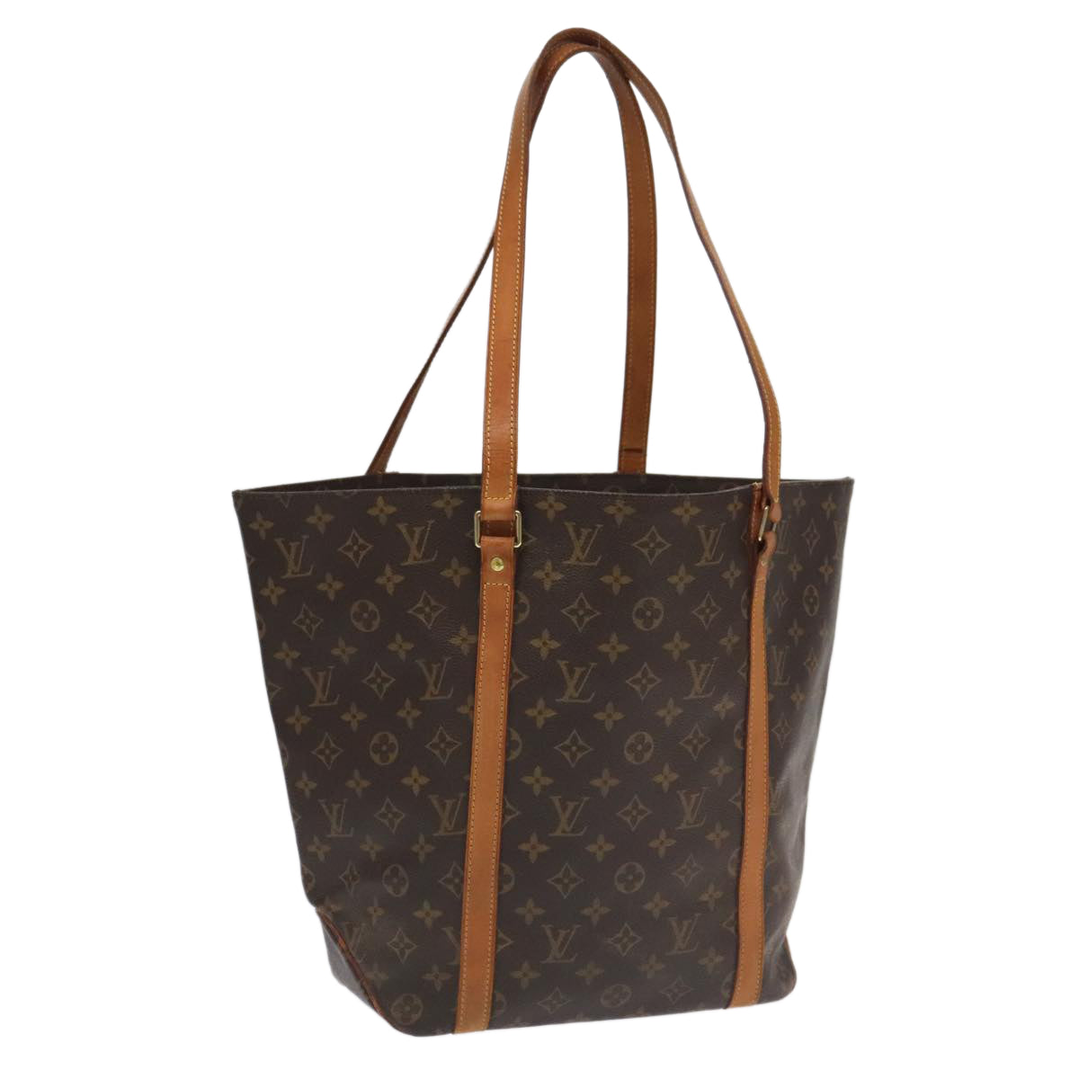 LOUIS VUITTON Monogram Sac Shopping Tote Bag M51108 LV 94213