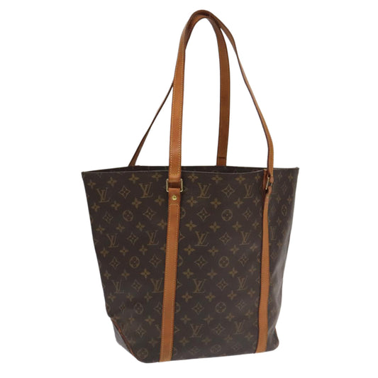 LOUIS VUITTON Monogram Sac Shopping Tote Bag M51108 LV 94213