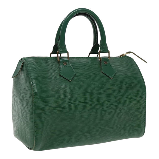 LOUIS VUITTON Epi Speedy 25 Hand Bag Borneo Green M43014 LV 94222