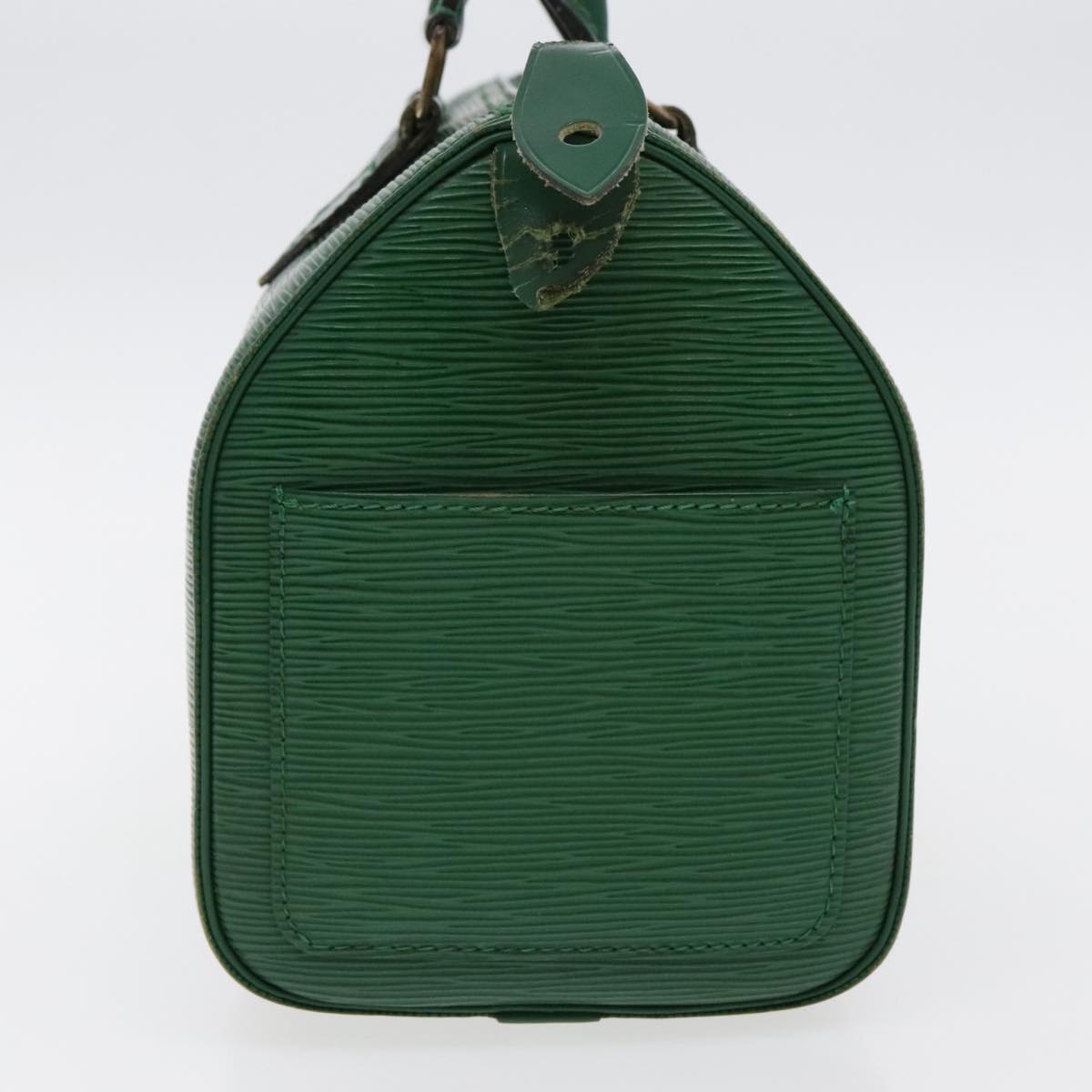 LOUIS VUITTON Epi Speedy 25 Hand Bag Borneo Green M43014 LV 94222