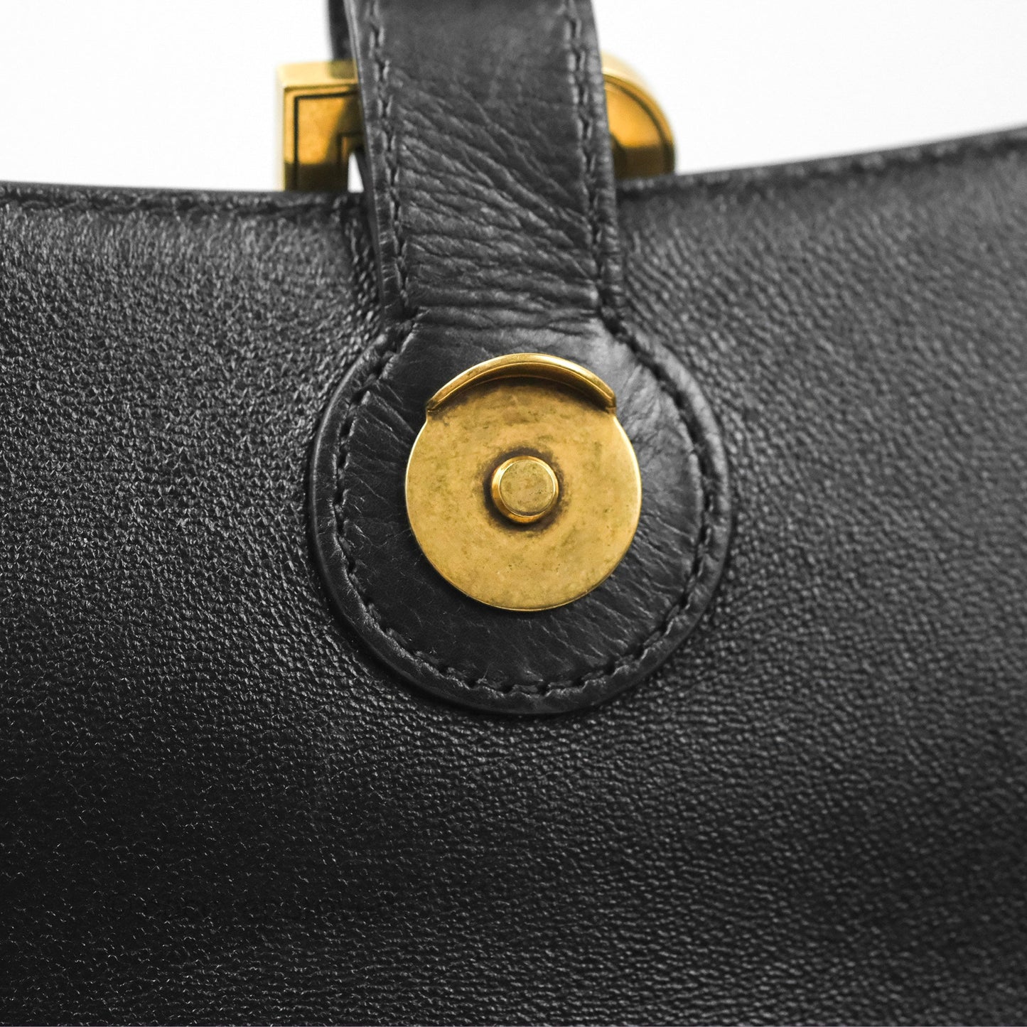 Balenciaga Small Downtown Black Shoulder Bag