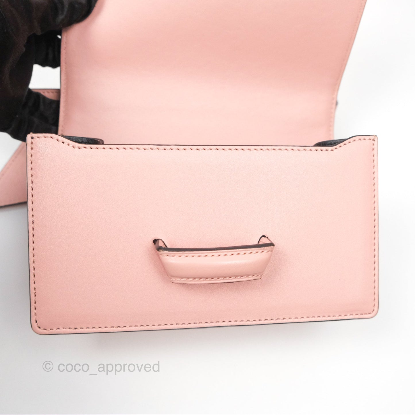 Loewe Small Barcelona Pink White Checkered Calfskin Silver Hardware