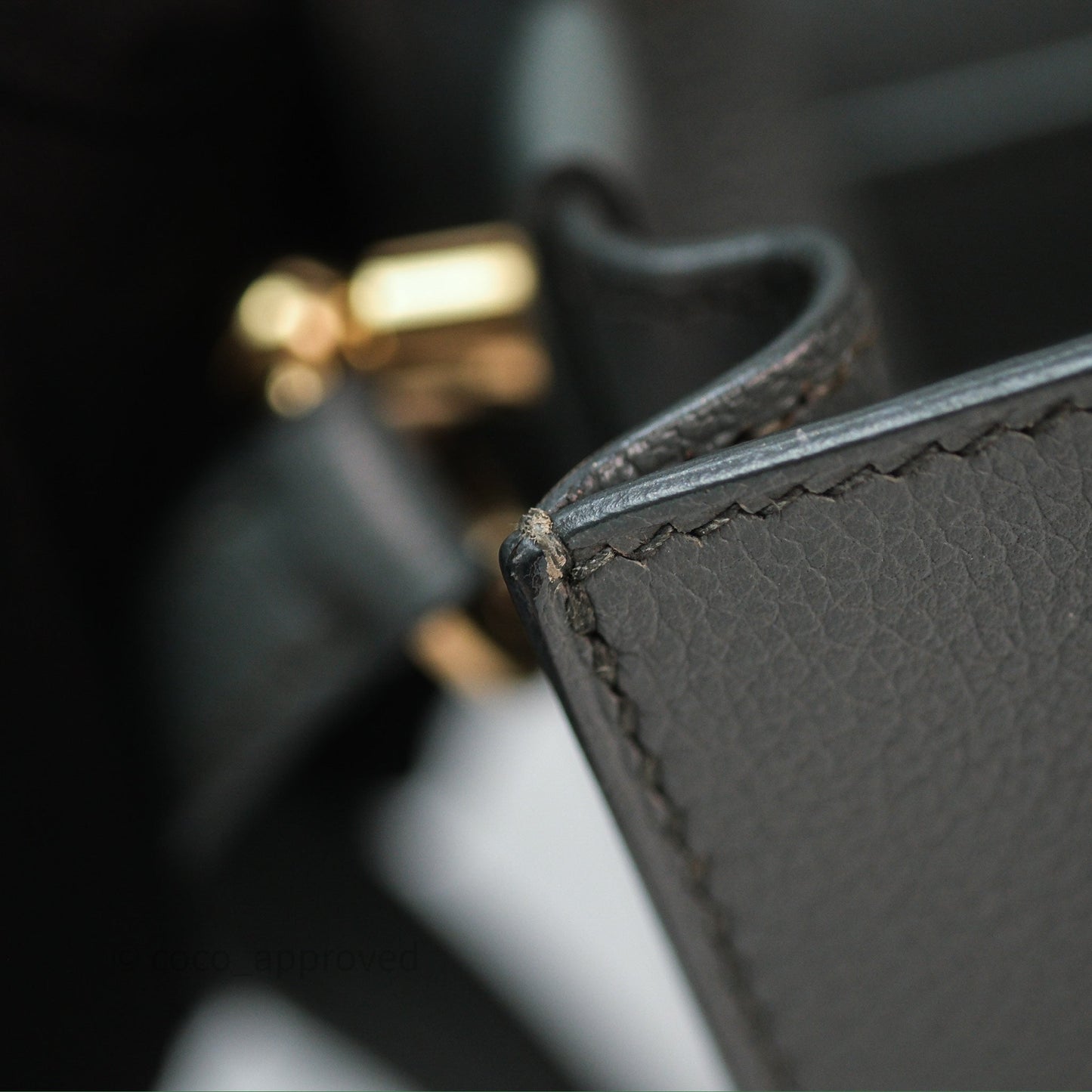 Hermès Roulis Mini 18 Vert Amancde 63 Evercolor Gold Hardware