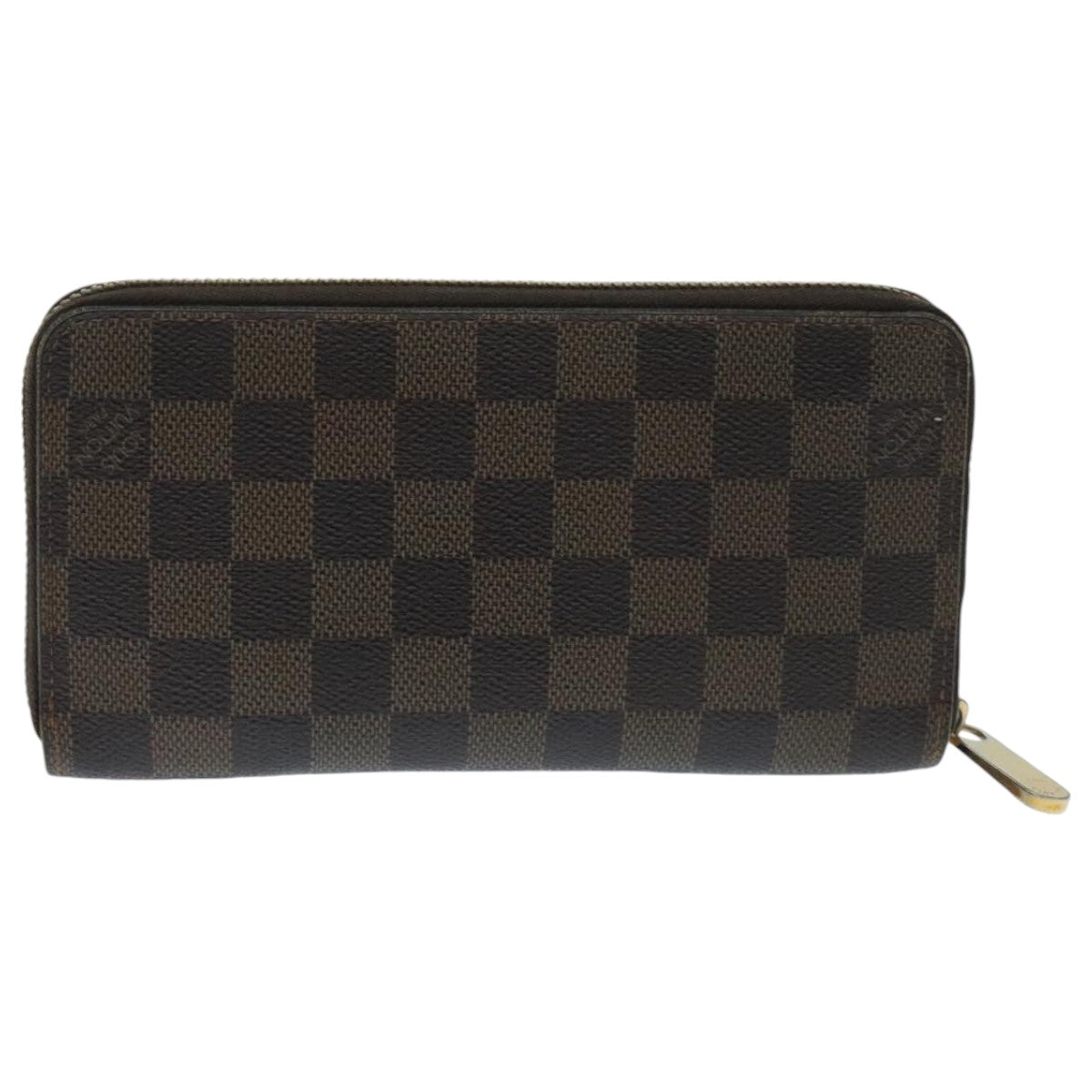 LOUIS VUITTON Damier Ebene Zippy Wallet Long Wallet N41661 LV 94256