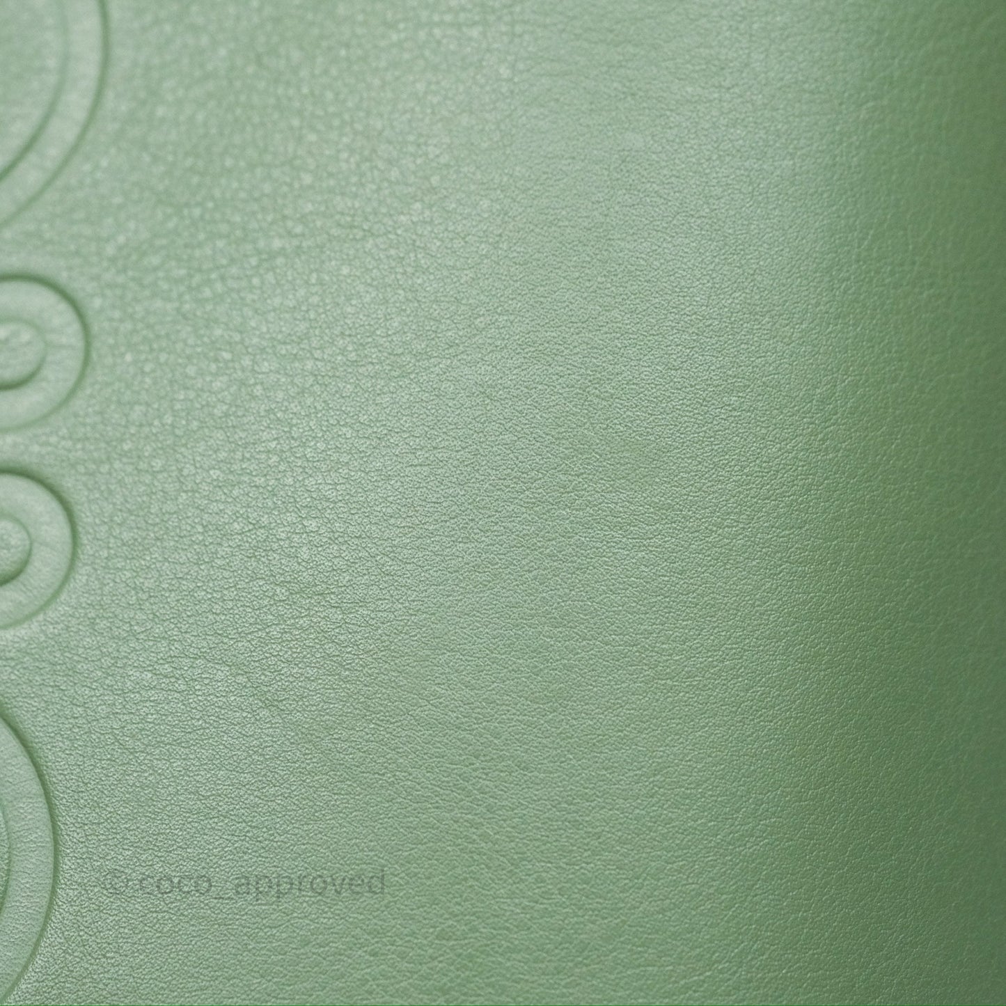 Loewe Small Anagram Tote In Rosemary Green Calfskin