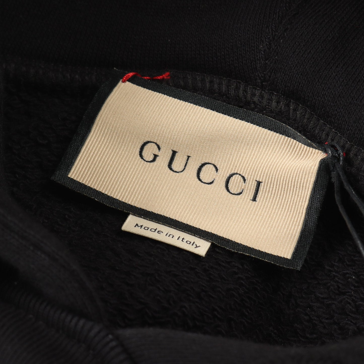 Luxury Gucci Trending 2025 Cropped Pullover hoodie Cotton Black Blue