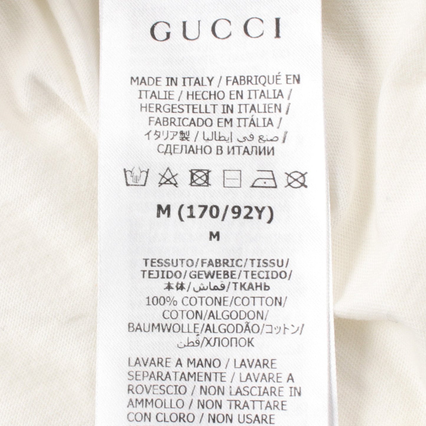 Luxury Gucci Trending 2025 1921 Interlocking G T-shirt Cotton White