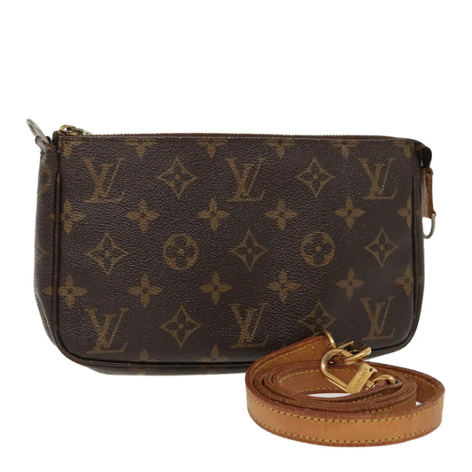 LOUIS VUITTON Monogram Pochette Accessoires Pouch M51980 LV 94277
