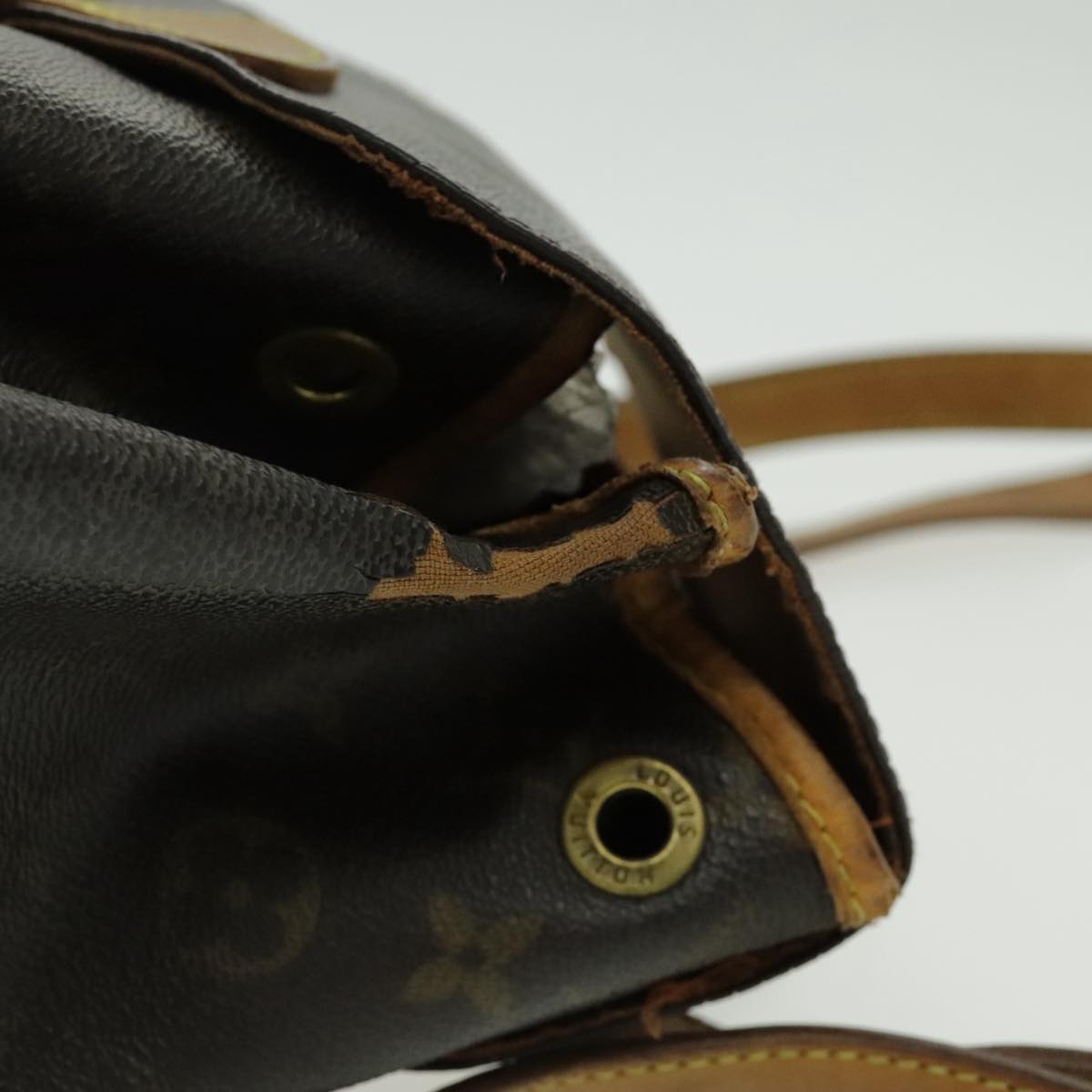 LOUIS VUITTON Monogram Montsouris MM Backpack M51136 LV 94287