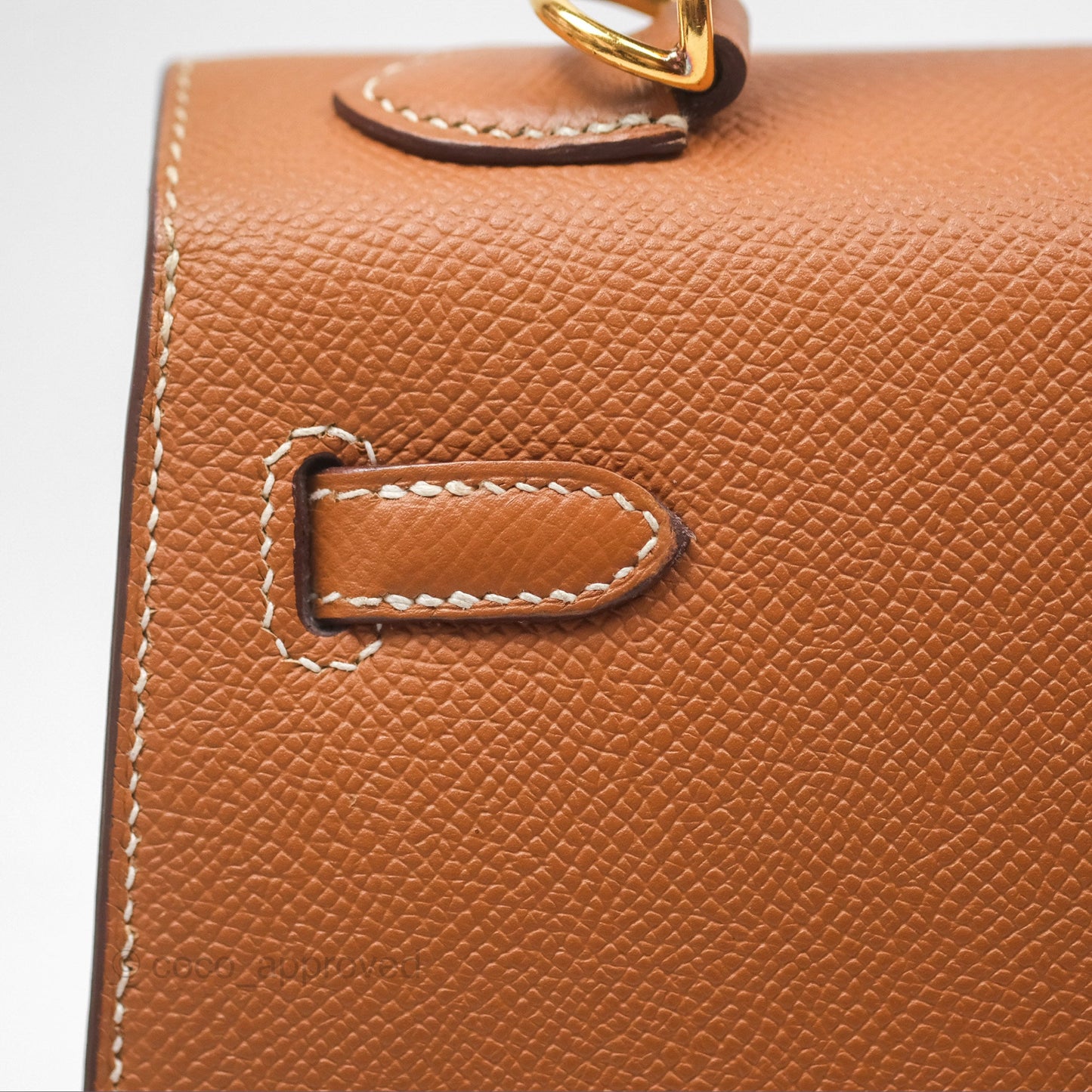 Hermès Kelly 25 Sellier Gold 37 Epsom Gold Hardware