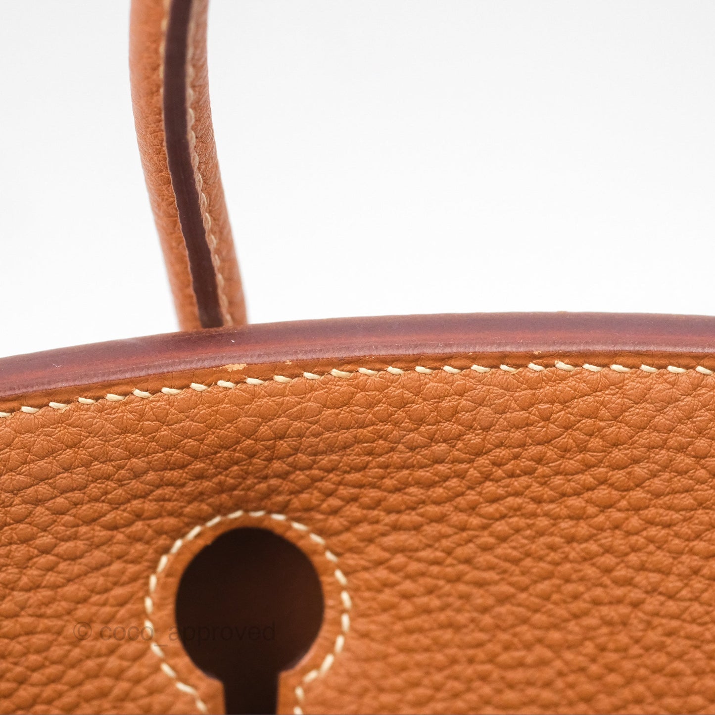 Hermès Birkin 30 Retourne Gold 37 Clemence Palladium Hardware