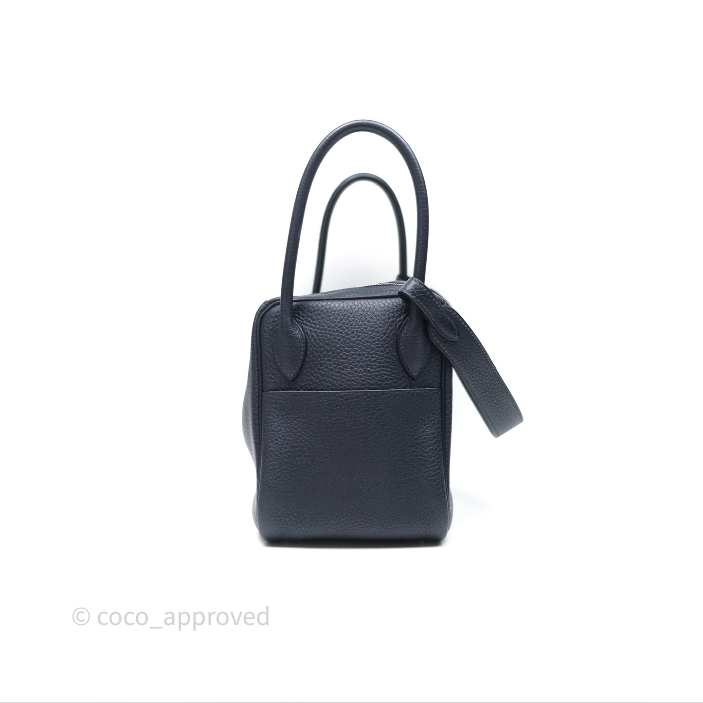 Hermès Lindy 26 Bleu Nuit 2Z Clemence Palladium Hardware