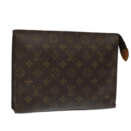 LOUIS VUITTON Monogram Poche Toilette 26 Pouch M47542 LV 94330