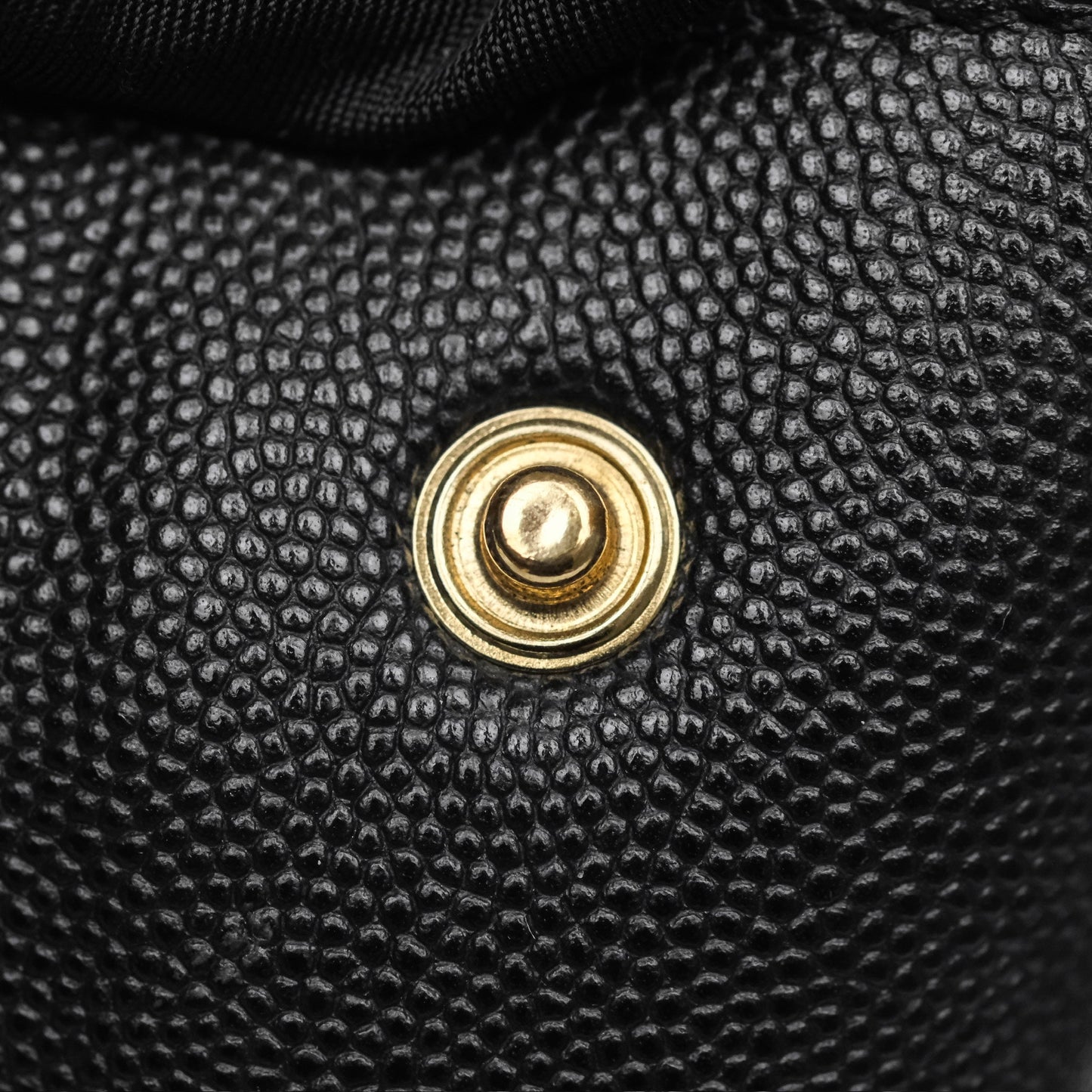 Chanel Small Business Affinity Shopping Bag Black Caviar Gold Hardware