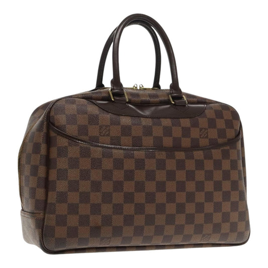 LOUIS VUITTON Damier Ebene Deauville Hand Bag SPO N47272 LV 94378