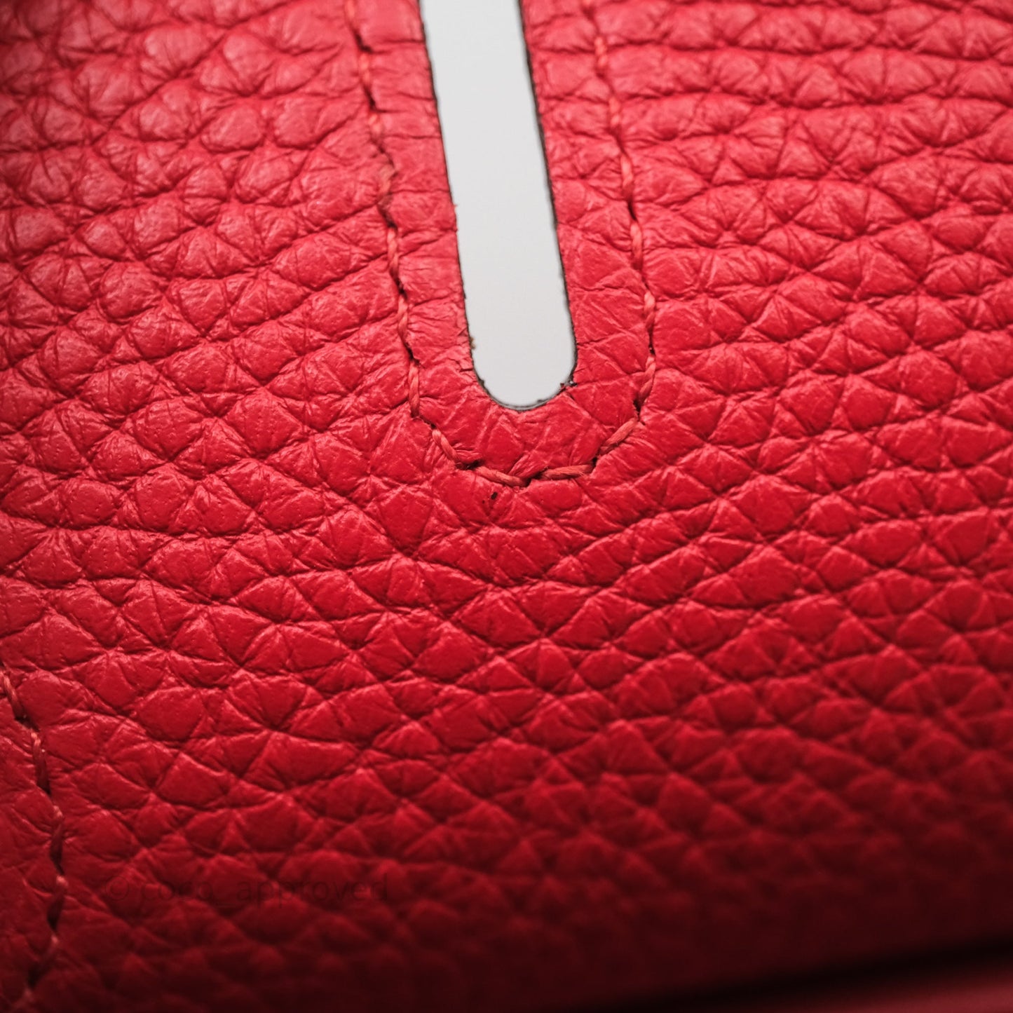 Hermes Birkin 30 Rouge Togo Gold Hardware