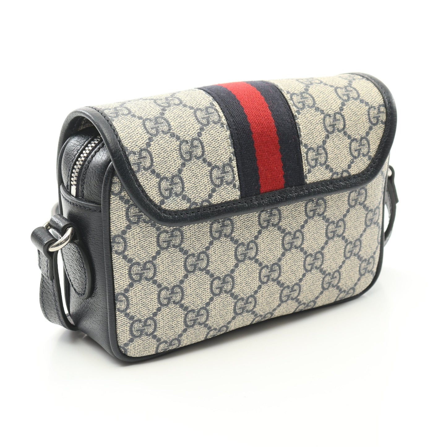 Luxury Gucci Trending 2025 Ophidia GG Supreme Sherry line Shoulder bag PVC Leather Beige Navy Red