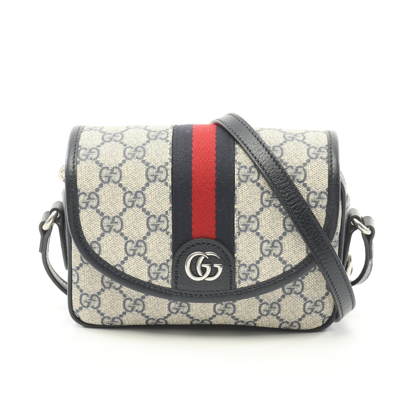 Luxury Gucci Trending 2025 Ophidia GG Supreme Sherry line Shoulder bag PVC Leather Beige Navy Red