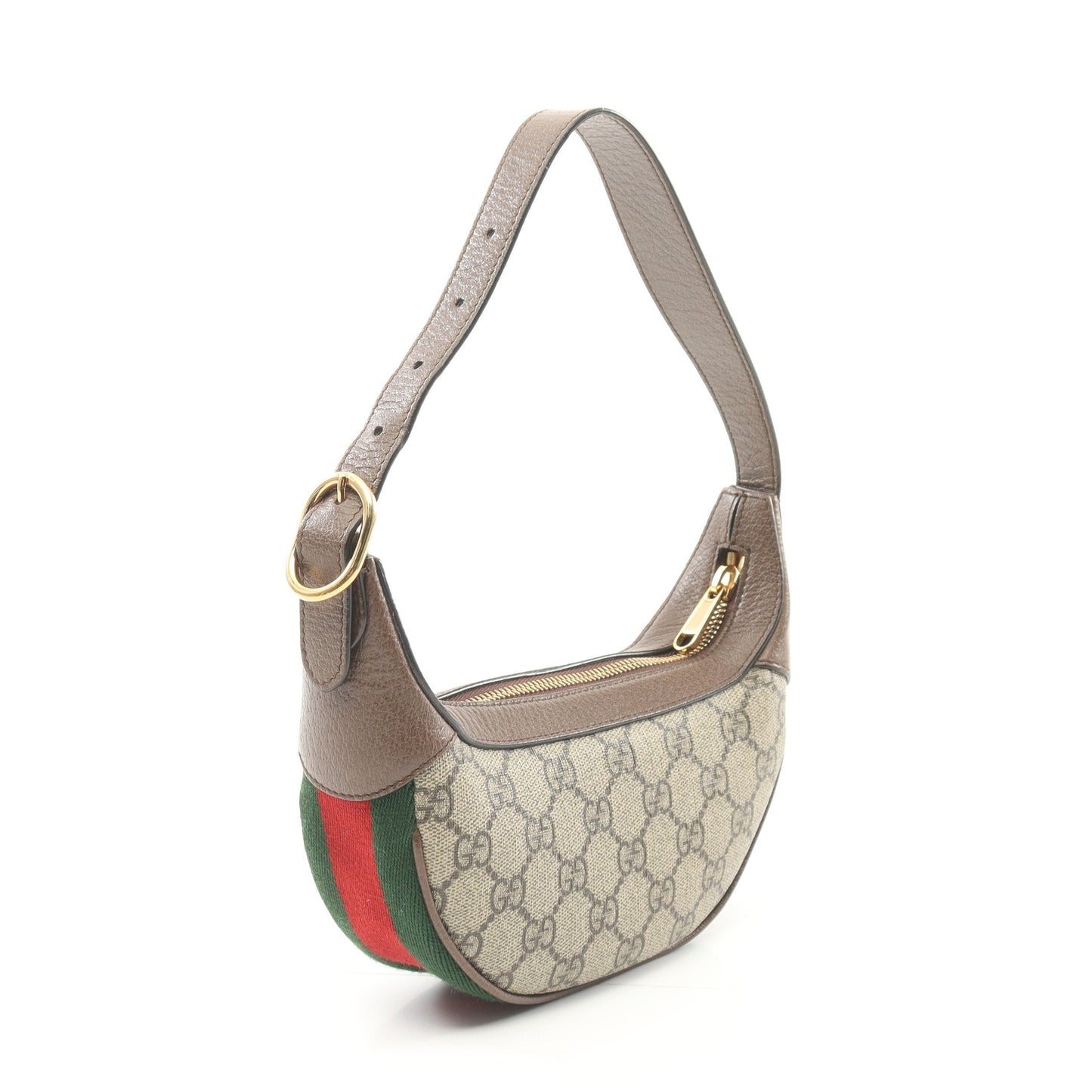 Luxury Gucci Trending 2025 Ophidia GG Supreme Mini bag Handbag PVC Leather Beige Dark brown Multicolor