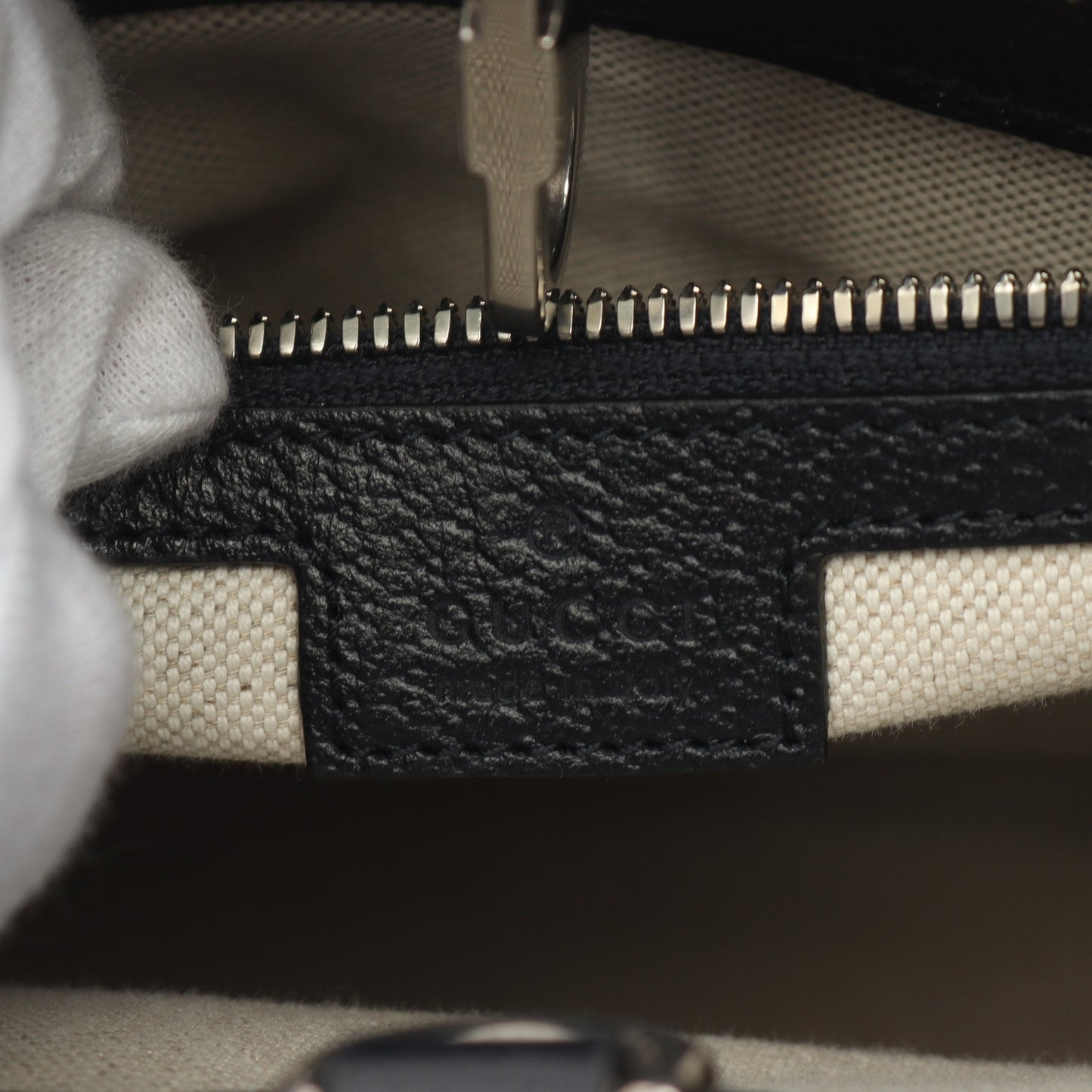 Luxury Gucci Trending 2025 GG Supreme Handbag Tote bag Apple PVC Leather Beige Navy 2WAY